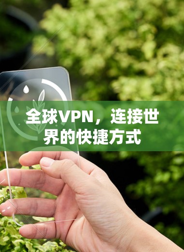 全球VPN,连接世界的快捷方式 全球VPN,连接世界的快捷方式
