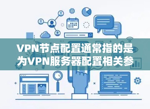 VPN节点配置通常指的是为VPN服务器配置相关参数和设置，以确保VPN服务能够正常运行并提供安全的连接。以下是一些常见的VPN节点配置步骤和注意事项