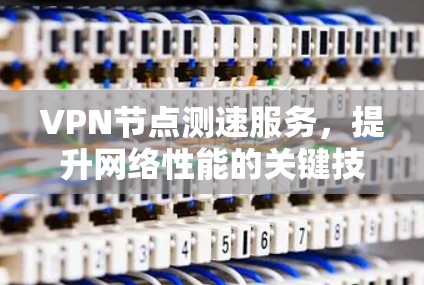 VPN节点测速服务,提升网络性能的关键技术 VPN节点测速服务,提升网络性能的关键技术