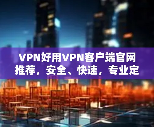VPN好用VPN客户端官网推荐，安全、快速，专业定制