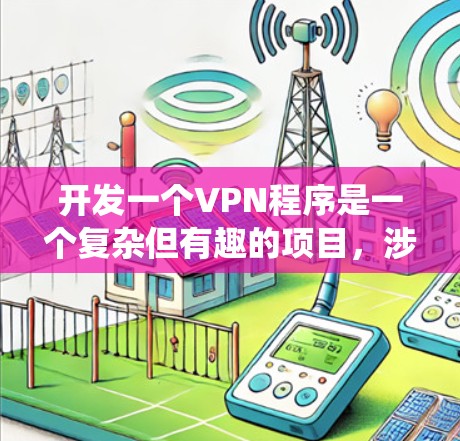 开发一个VPN程序是一个复杂但有趣的项目，涉及多个技术层面。以下是系统化的步骤指南，帮助您从规划到部署的整个过程