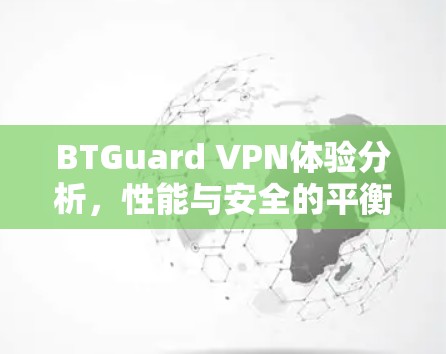 BTGuard VPN体验分析,性能与安全的平衡 BTGuard VPN体验分析,性能与安全的平衡