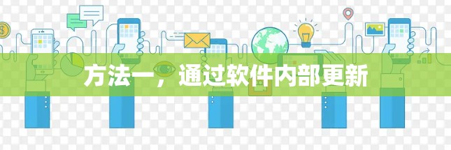 方法一,通过软件内部更新 方法一,通过软件内部更新