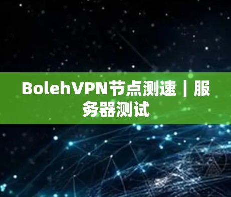 BolehVPN节点测速|服务器测试 BolehVPN节点测速|服务器测试