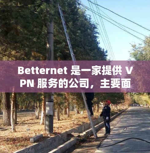 Betternet 是一家提供 VPN 服务的公司，主要面向中文用户。VPN（虚拟专用网络）是一种网络安全技术，用于保护用户的网络隐私和安全。Betternet 提供多种服务，包括免费和付费版本